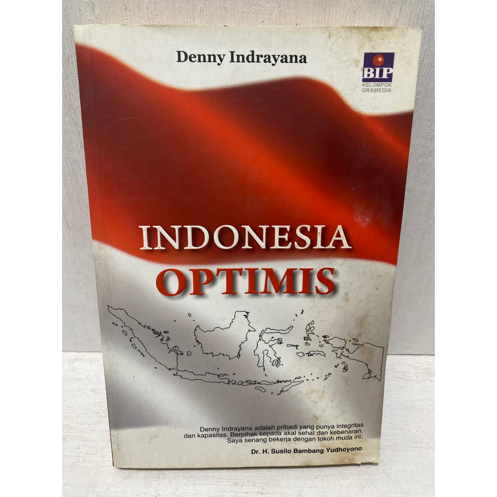 Buku Original INDONESIA OPTIMIS - DENNY INDRAYANA