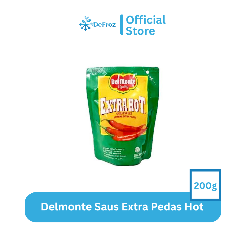 

DELMONTE Saus Extra Pedas Hot 200 Gram
