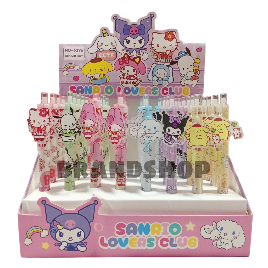 

Pulpen Anak Lucu Motif Karakter Kuromi Melody Cinnamoroll Pompompurin Pen Cetek Gemas Akrilik