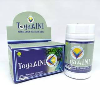 Toga Nusantara Bilberry Sambiloto Toga Aini Isi 50 Kapsul Herbal Kesehatan Mata