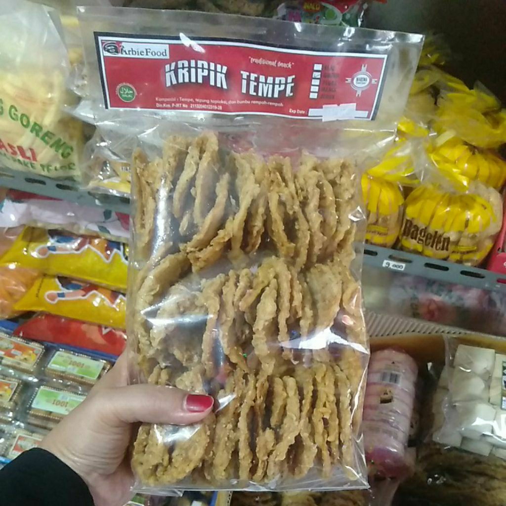 kripik tempe Bandung