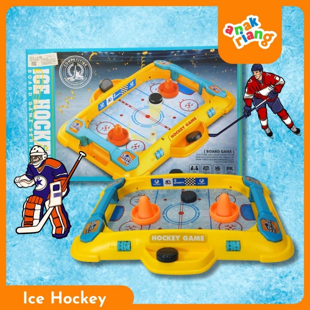 Mainan Ice Hockey Game – Meja Mini Hockey 2 Player | Seru Buat Anak