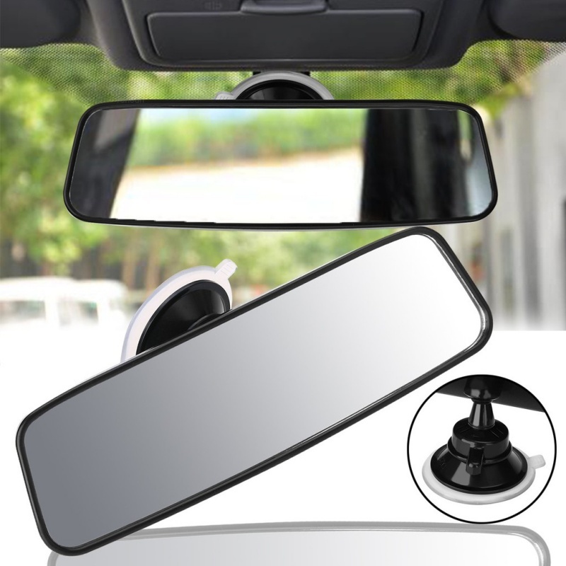 Spion Tengah Mobil 200MM Kaca Spion Tengah Mobil Variasi Tempel Kabin Universal Spion Tambahan Mobil