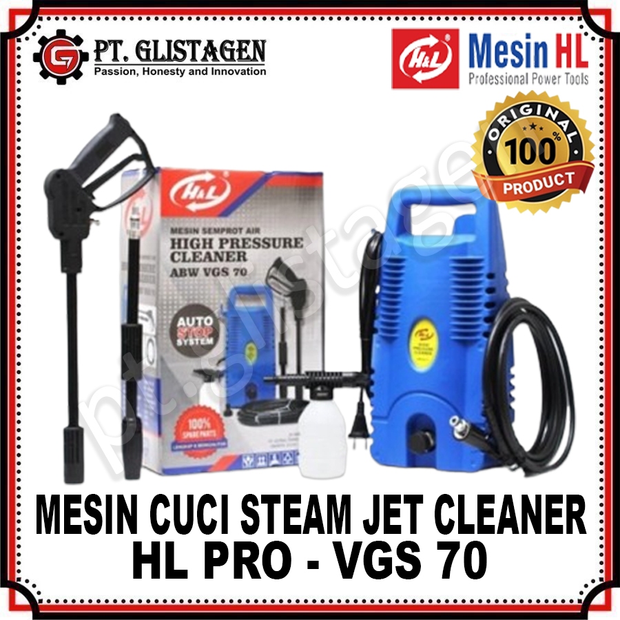 HL VGS 70 Mesin Steam Jet Cleaner High Pressure Mesin Cuci Steam Mobil Motor AC VGS-70 VGS 70 VGS70 
