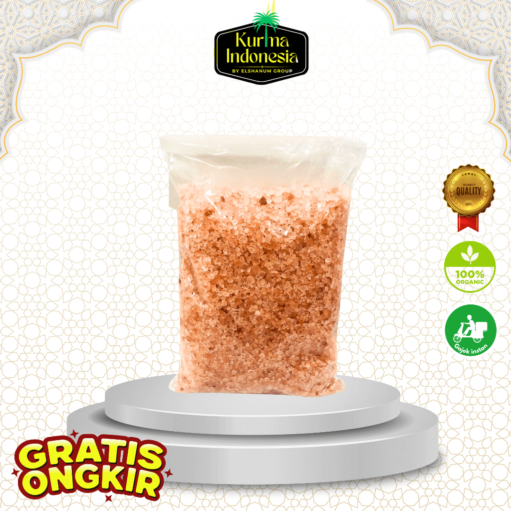 

GARAM HIMALAYA (1Kg) 1000gr ( GARAM Kasar, Krosok,Crystal ) Grade Terbaik
