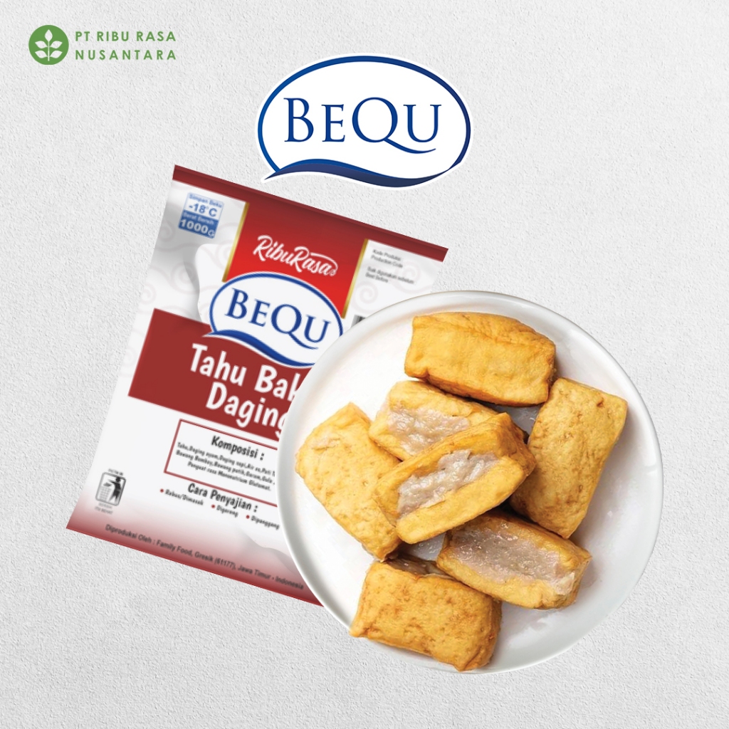 

BEQU TAHU BASO DAGING 400GR - Tahu Dengan Isian Daging Sapi
