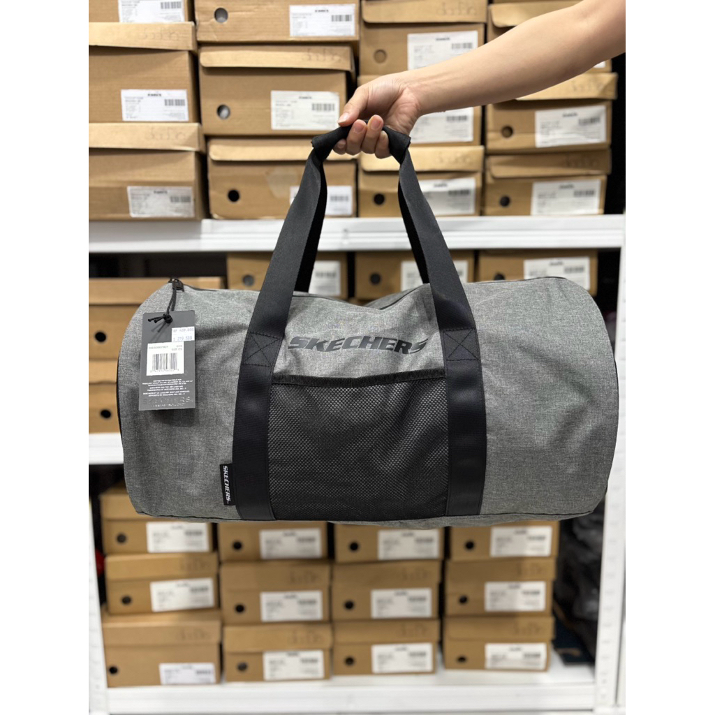 TAS SKECHERS DUFFLE ROLLING BAG GREY SKESDB8379GY ORIGINAL BAG CONVERSE