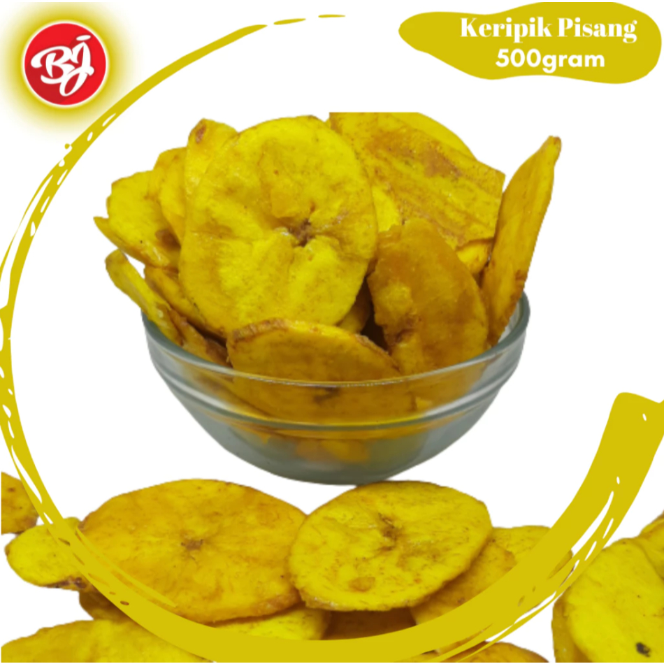 

BEST SELLER keripik lantak 500gr / keripik pisang gurih asin original kemasan 500gr