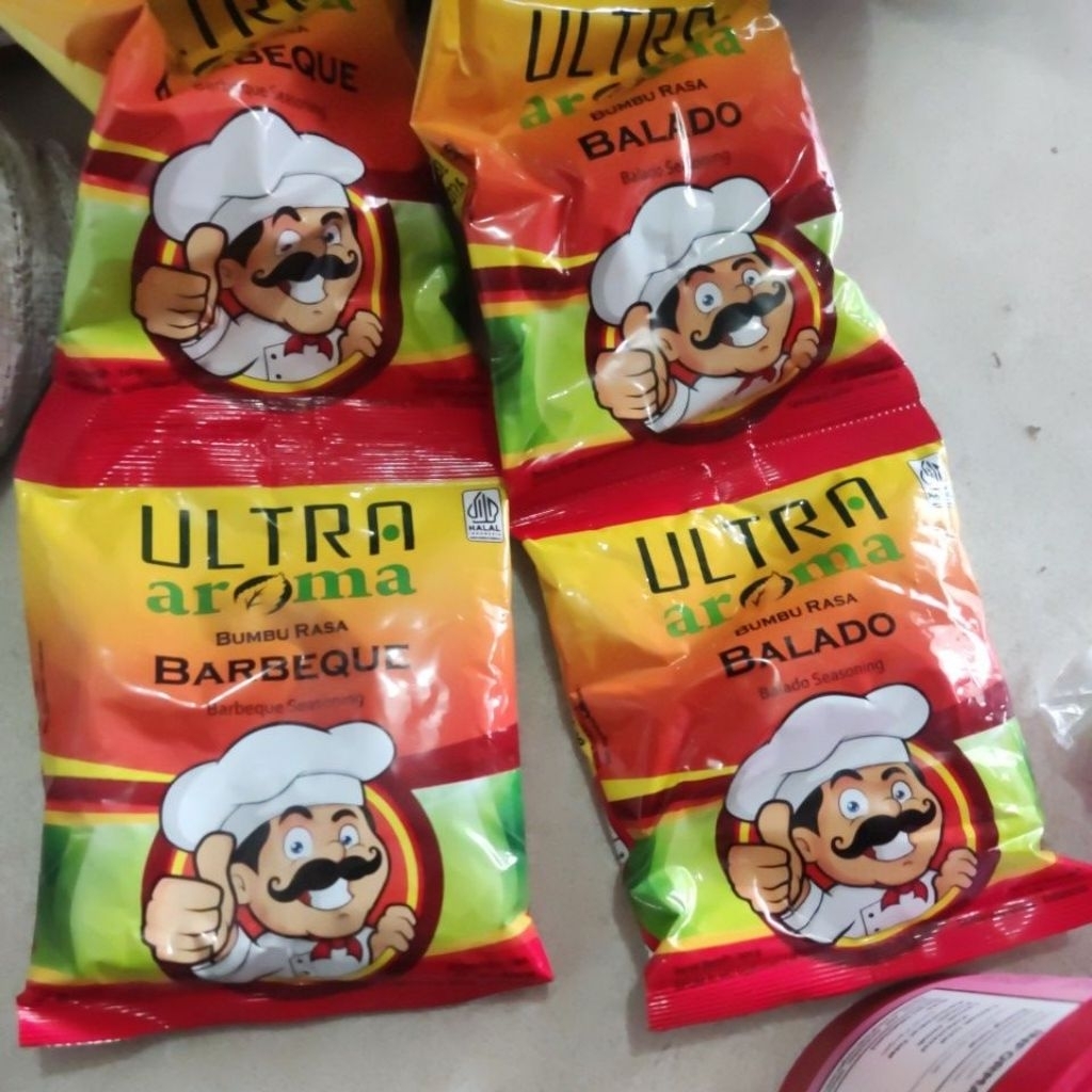 

bumbu tabur ultra aroma 1PCS / bumbu rasa balado dan barbeque