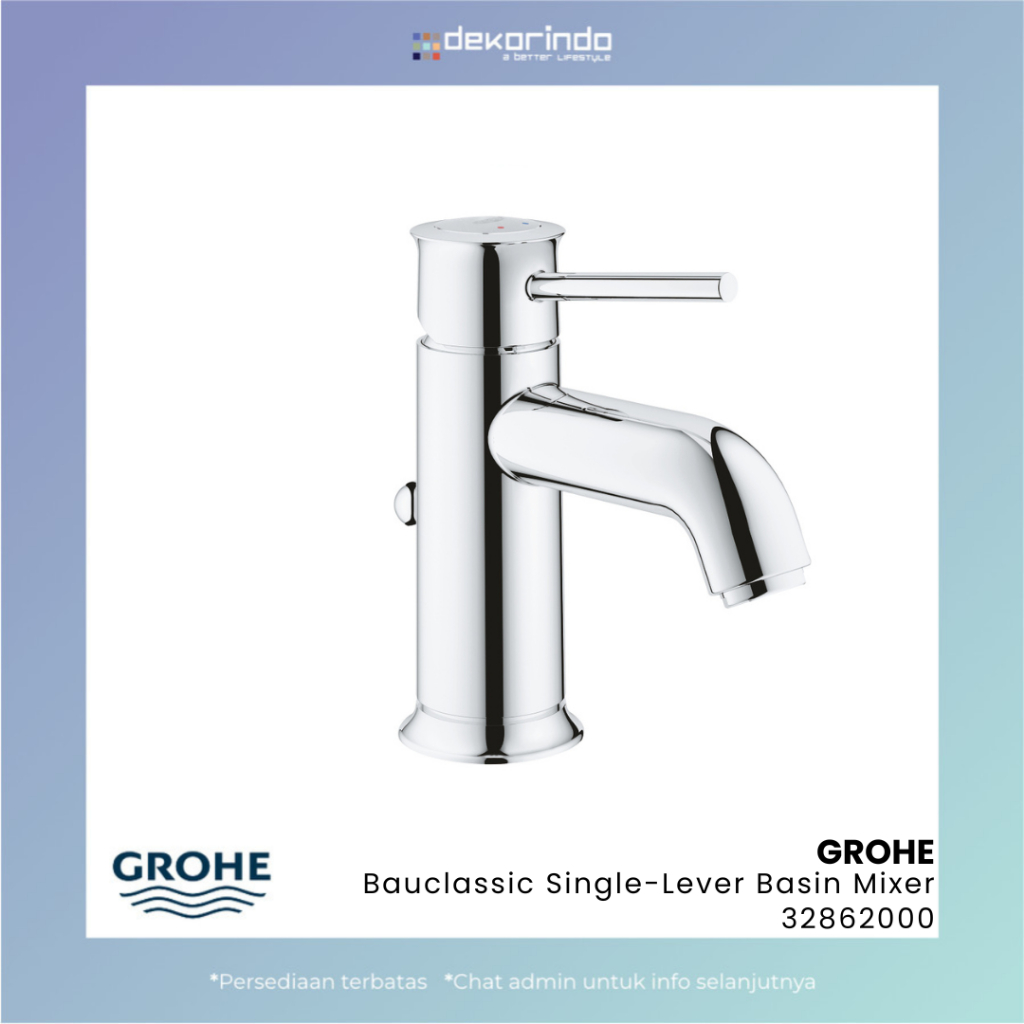 GROHE - KRAN / KERAN BAUCLASSIC SINGLE-LEVER BASIN MIXER - 32862000