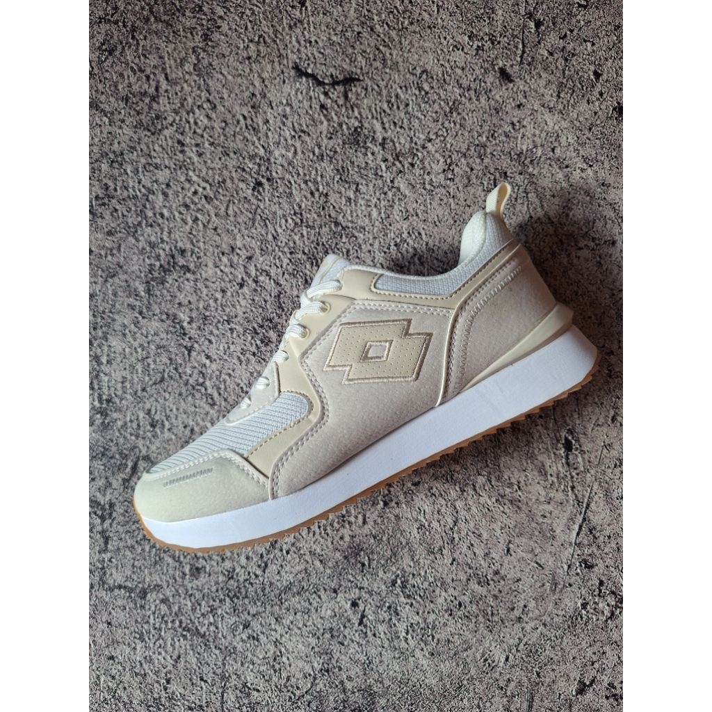 lotto clement beige women sneakers