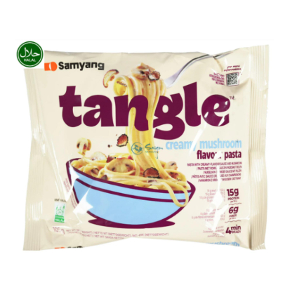 

Samyang Tangle Creamy Mushroom Pasta
