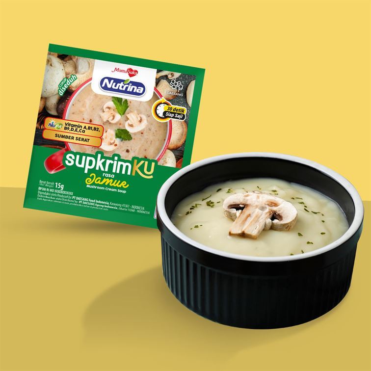 

MamaSuka - Sup Krim 55gr Jamur, Ayam dan Jagung (Harga 1 Pak = 12pcs)