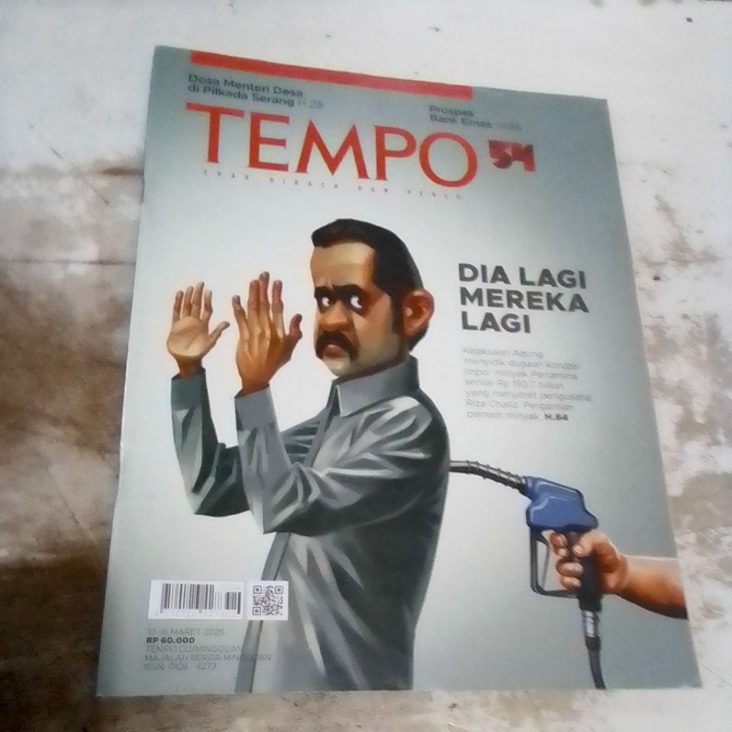 Majalah Tempo edisi 10 - 16 Maret 2025