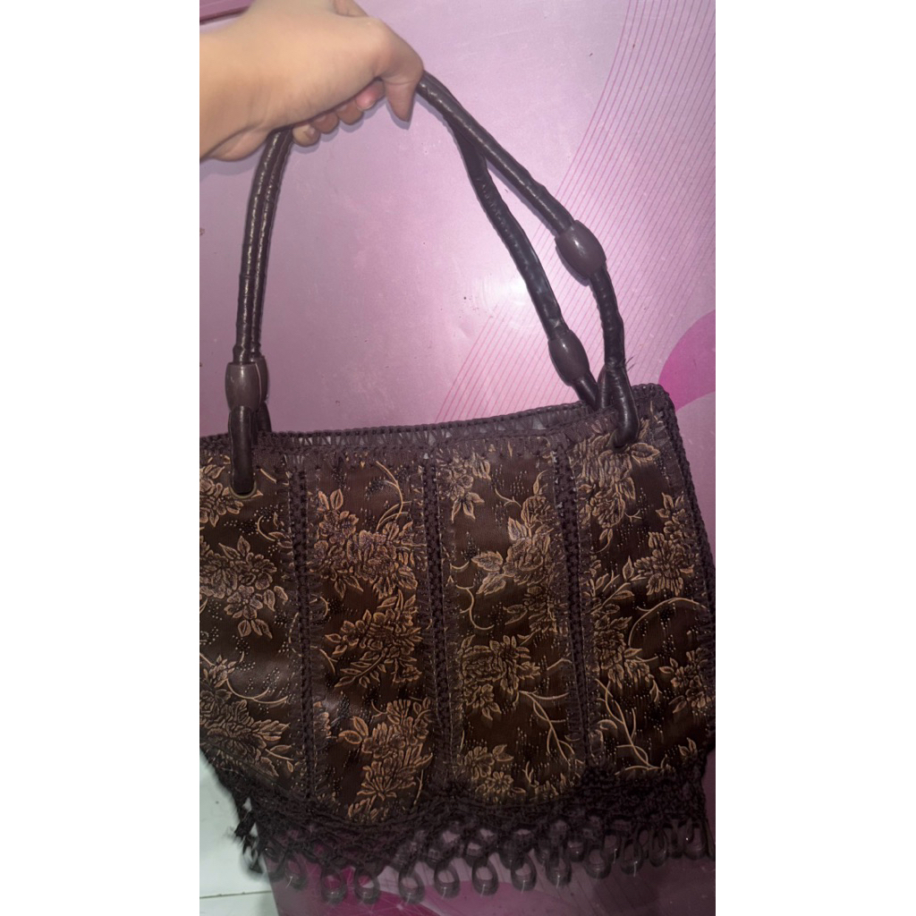 tas wanita coklat preloved