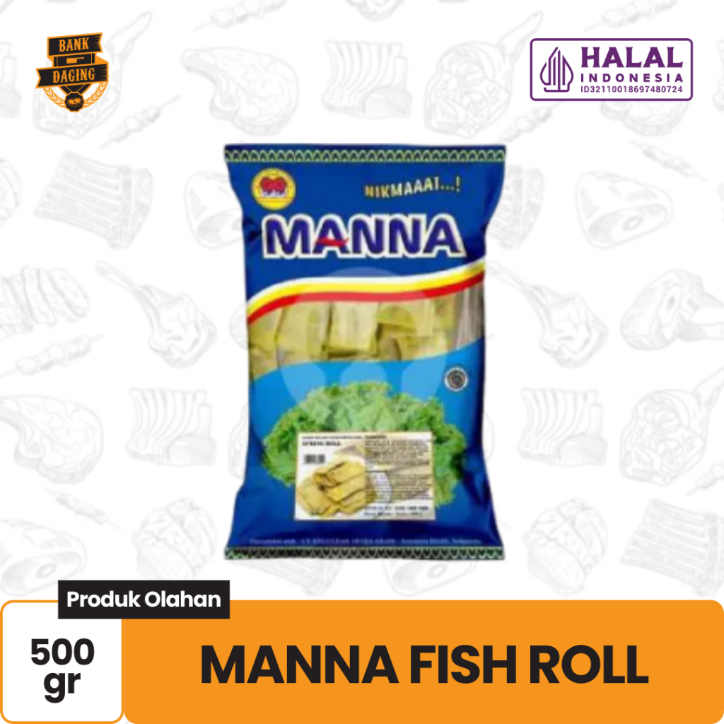

Manna Fishroll 500gr - Seafood Lezat & Praktis dari BANKDAGING