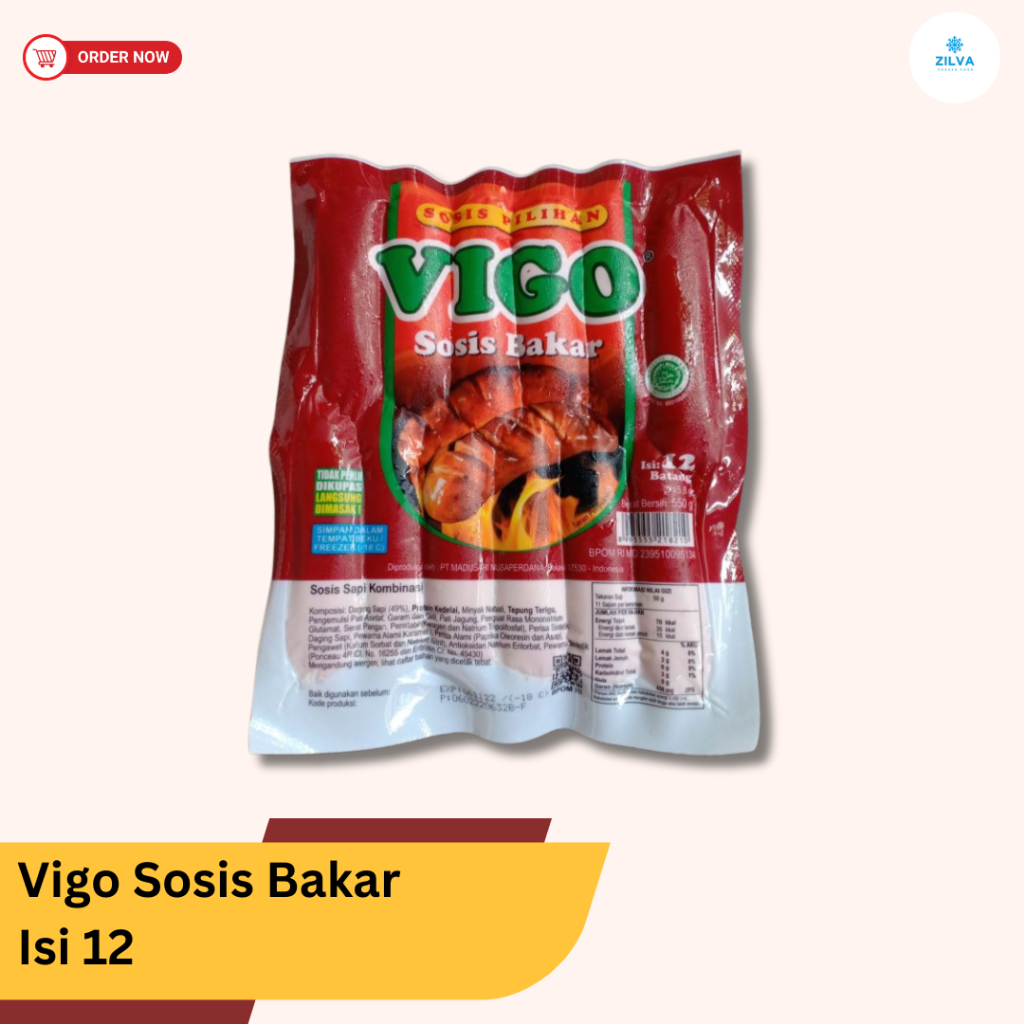 

Vigo Sosis Bakar Isi 12