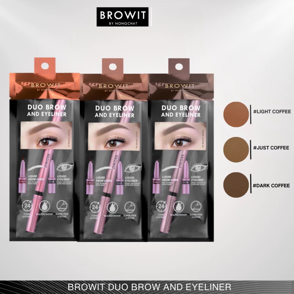 BROWIT by Nongchat Duo Brow And Eyeliner