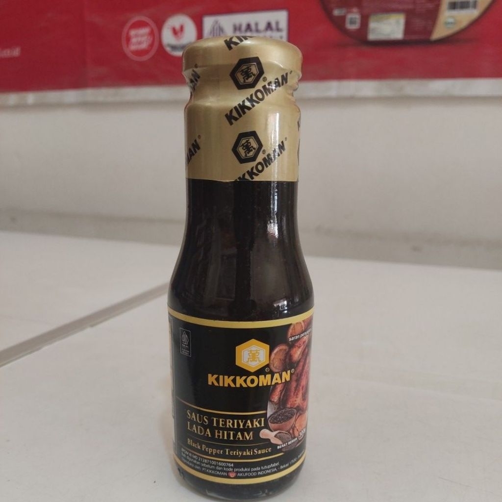 

Kikkoman Saus Lada hitam 300gr