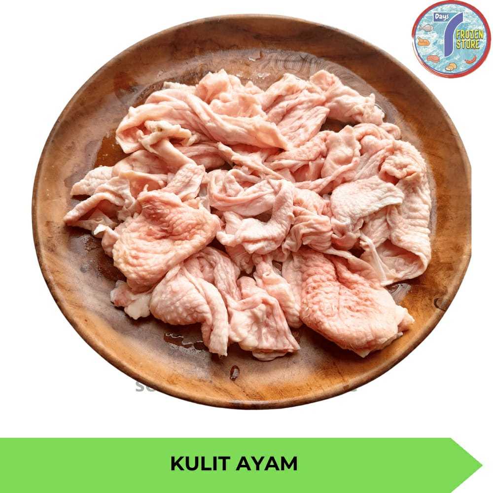 

kulit ayam bagian dada/kulit body/chicken skin/ayam segar 2kg