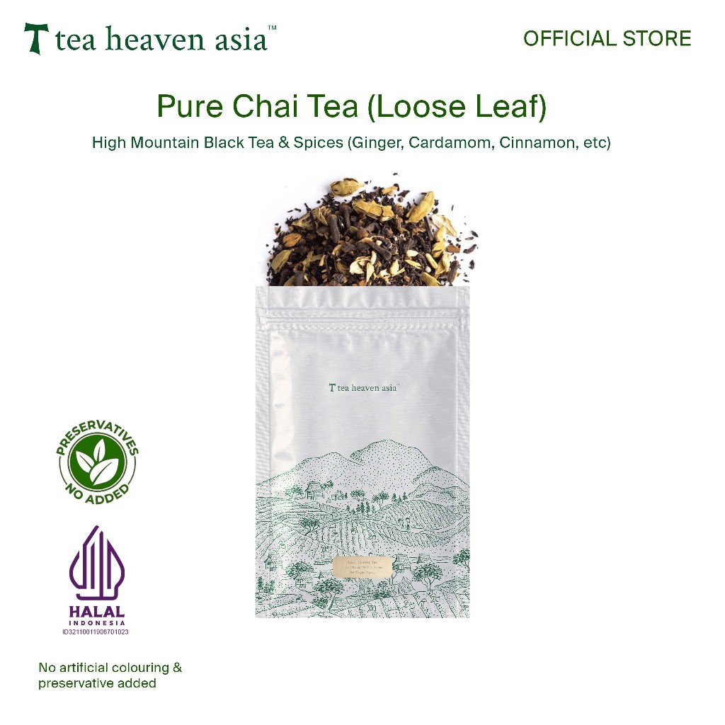

Tea Heaven Masala Chai Loose Leaf Black Tea