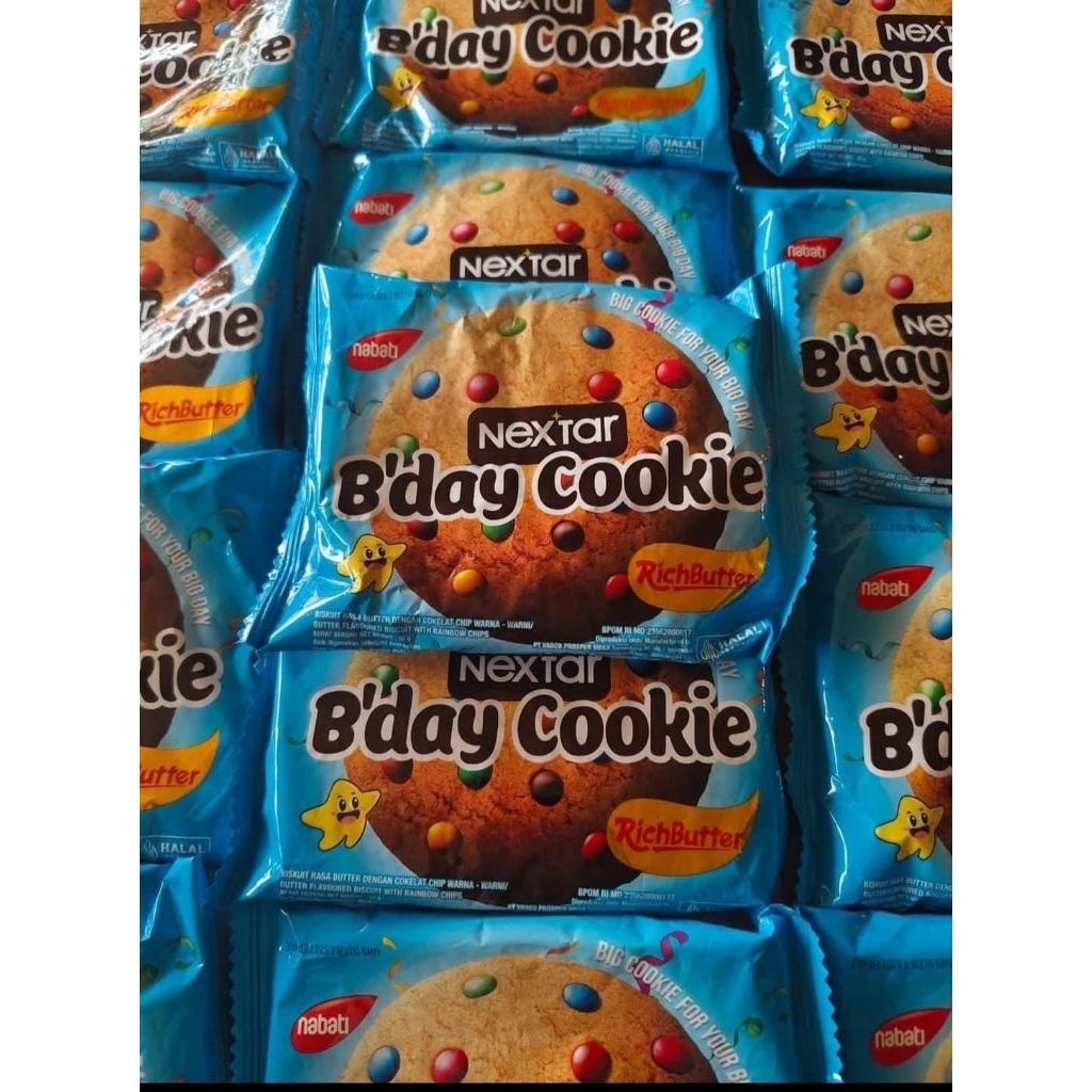 

Nextar B'day cookies*✓1 pack isi 10
