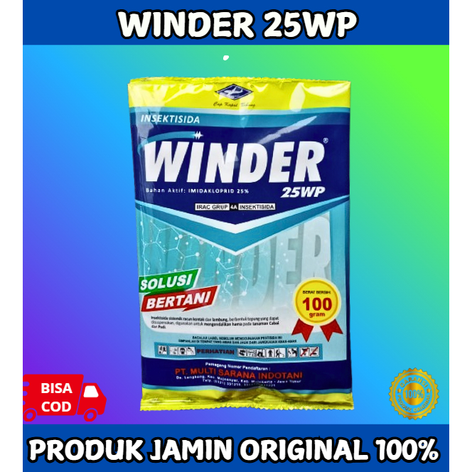 INSEKTISIDA WINDER 25WP SERBUK 100 GRAM ORIGINAL