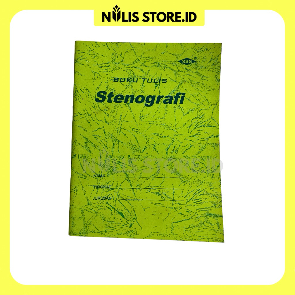 

NULIS | Buku Stenografi ukuran standar