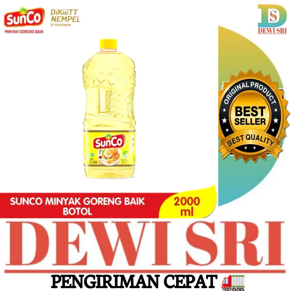 

SUNCO Botol 2L Minyak Goreng Kemasan Botol