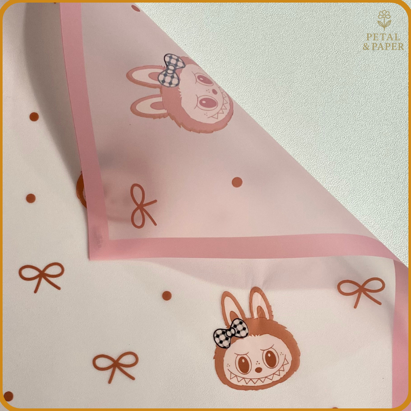 

Kertas Buket Cellophone Line Karakter Carton Lucu Anak KB85