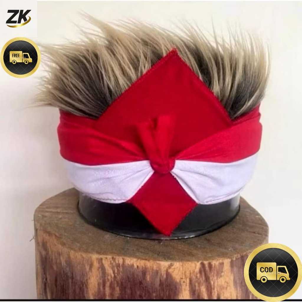 Blankon Merah Putih Original Blangkon Sunda Merah Putih