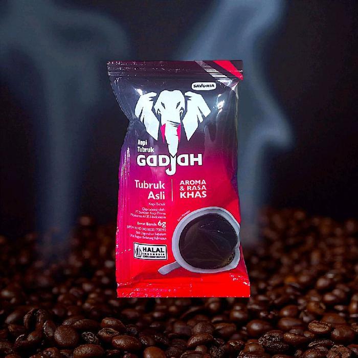 

Kopi Gadjah Tubruk Tampa Gula 10 Sashet