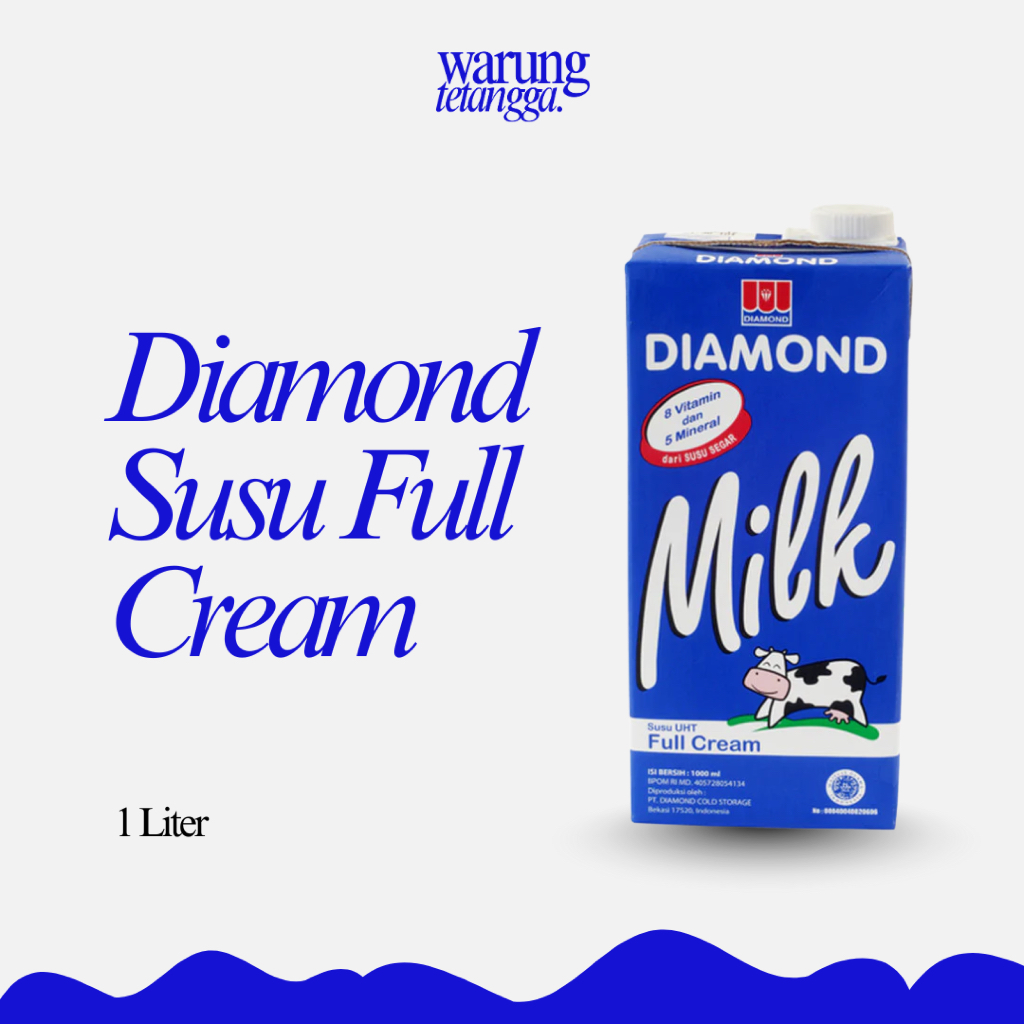 

DIAMOND SUSU FULL CREAM 1 LITER