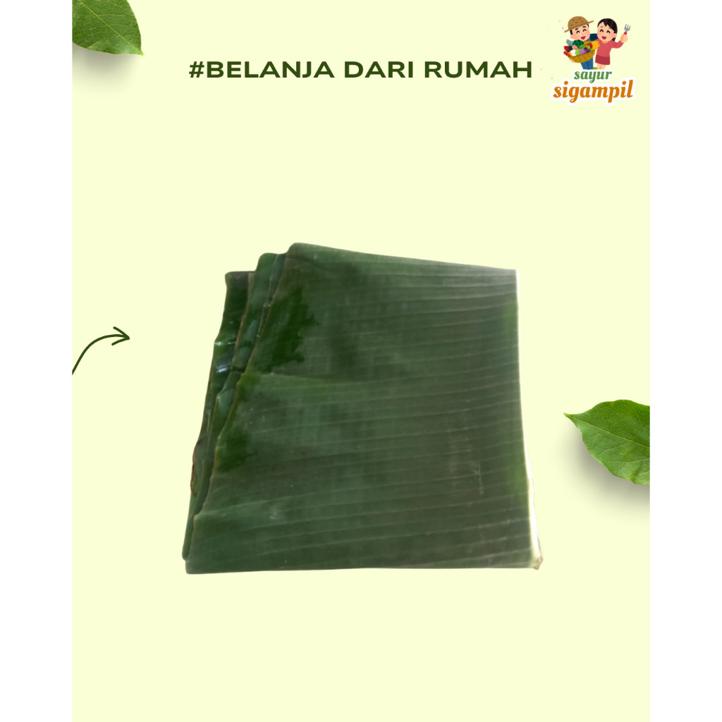 

Daun Pisang 1 Ikat Instant Bandung
