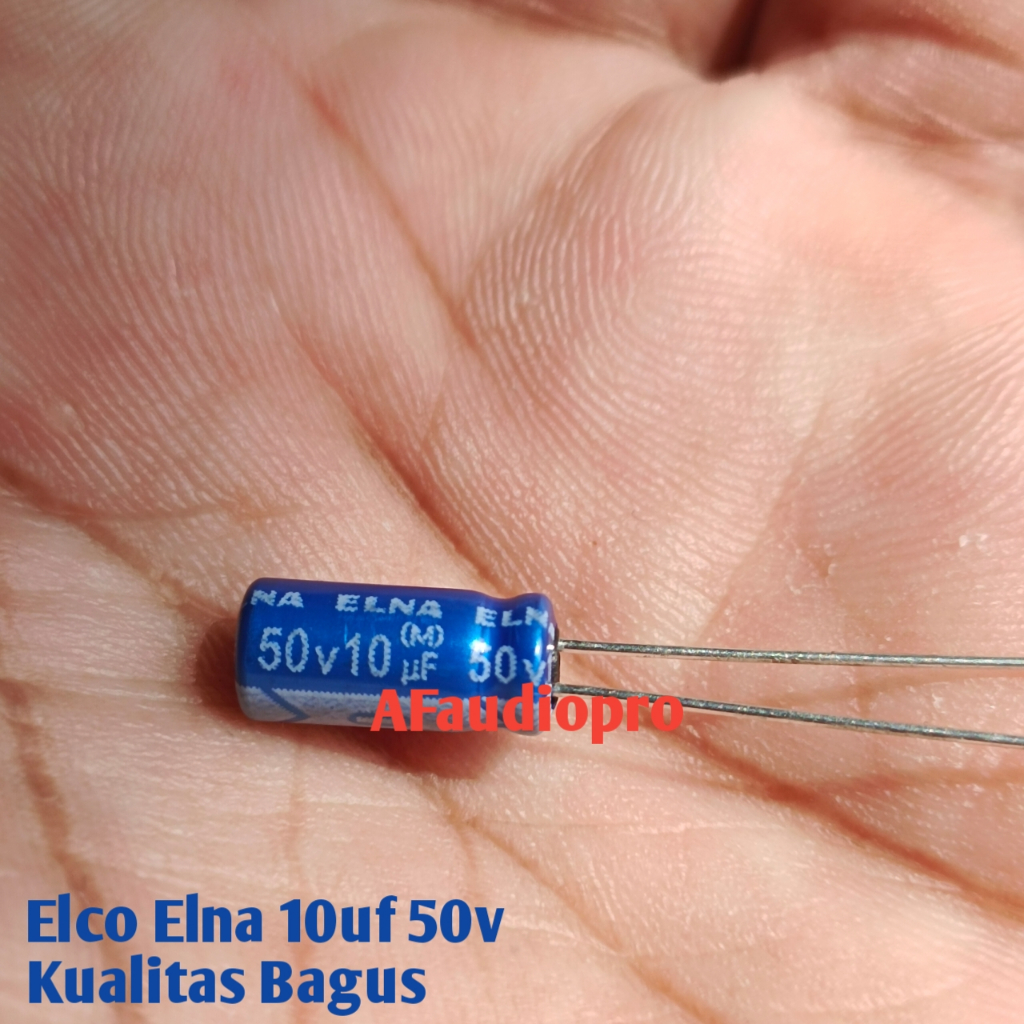 Elco Elna 10uf 50v, Original Bos, Audio High Quality