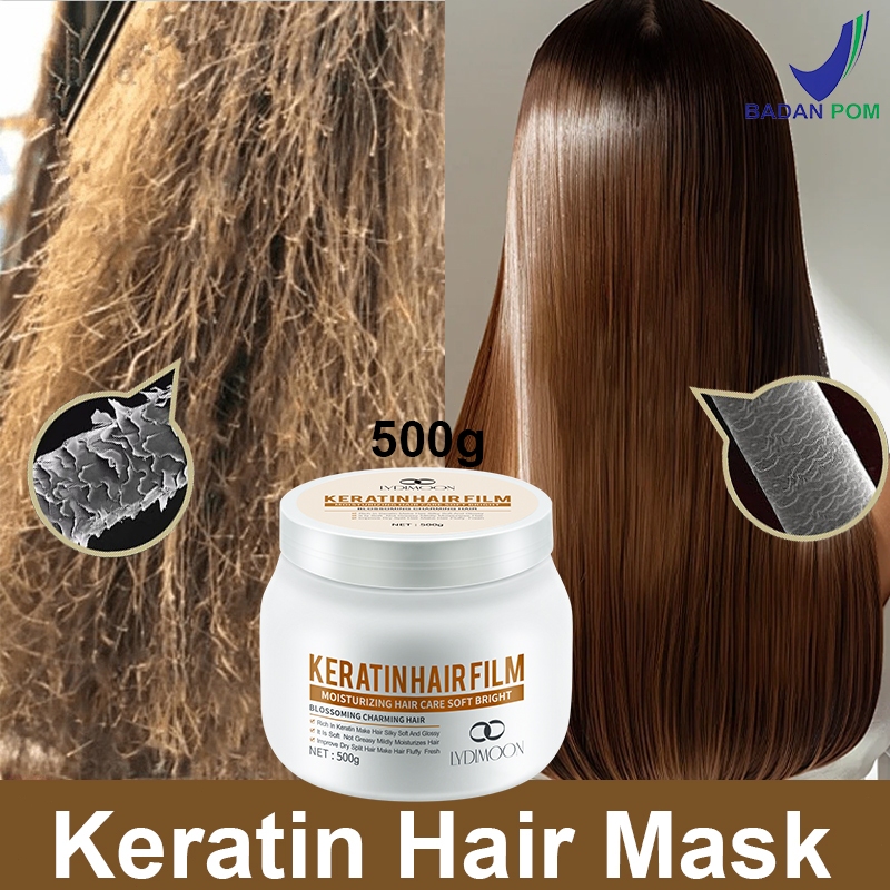 【BPOM】Hair Mask Masker keratin hair treatment masker rambut keratin smoothing keratin rambut rusak d