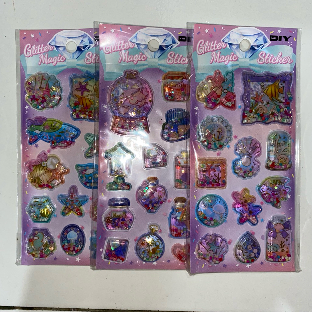 

Sticker logo timbul pantai beach fish (SEALED)