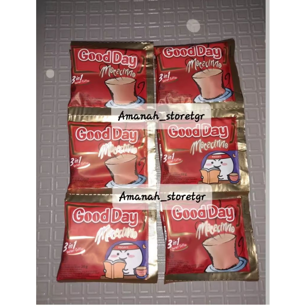 

good day mocacinno 1 renceng / 10 sachet murah