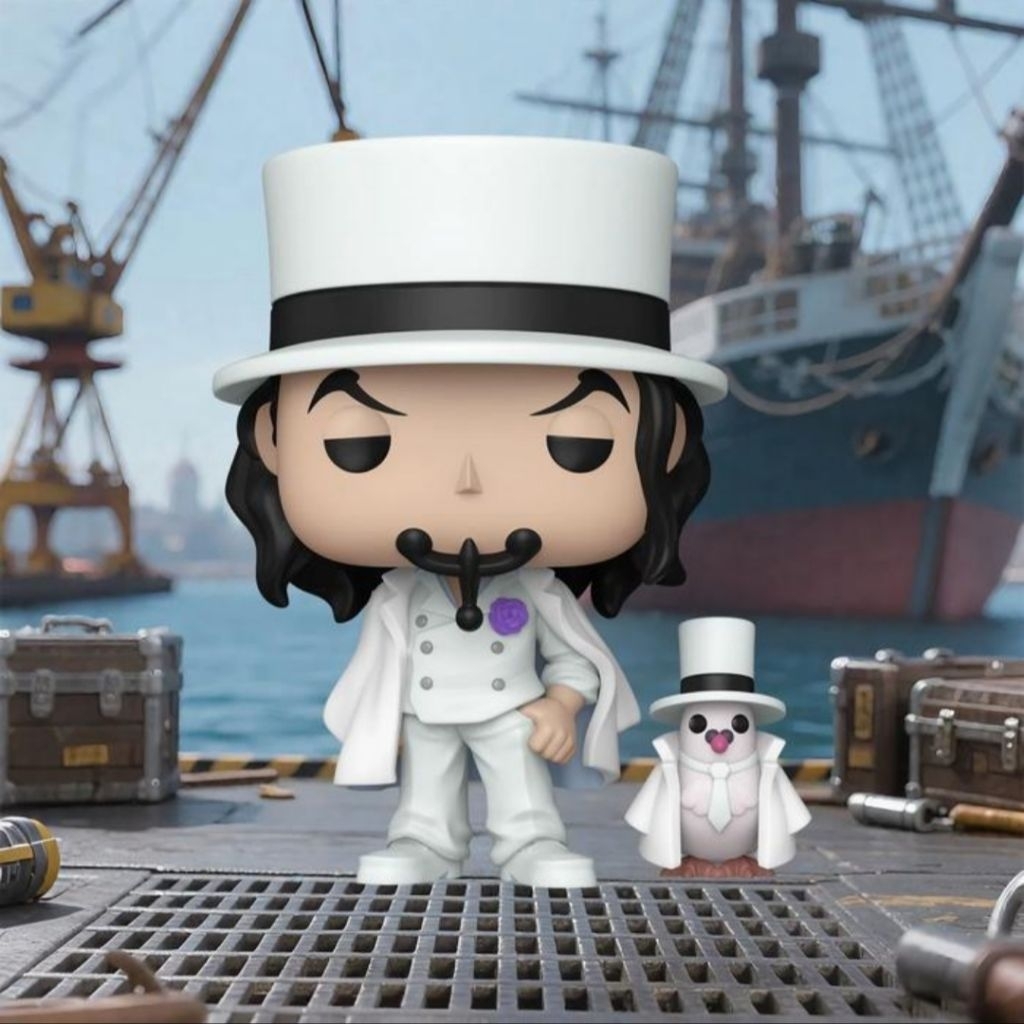 ORIGINAL Funko Pop One Piece Rob Lucci CP0 CP9 Cipher Pol CHASE Figure