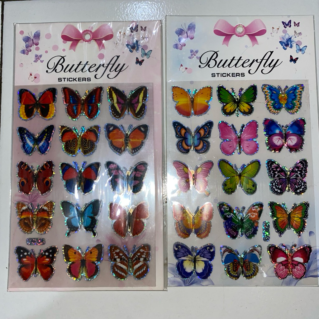 

Sticker butterfly kupu kupu 3D (SEALED)