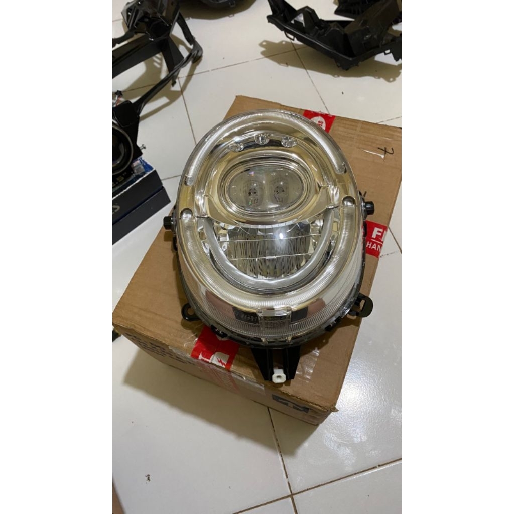 REFLEKTOR LAMPU DEPAN SCOOPY 2017-2019 ORI AHM COPOTAN MOTOR