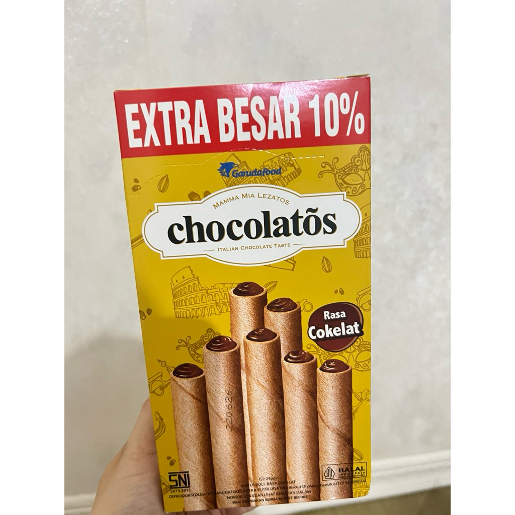 

chocolatos 1 box isi 24 batang