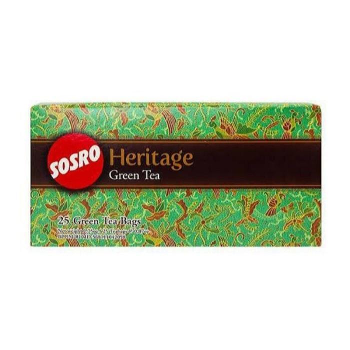 

teh celup sosro heritage green tea hijau