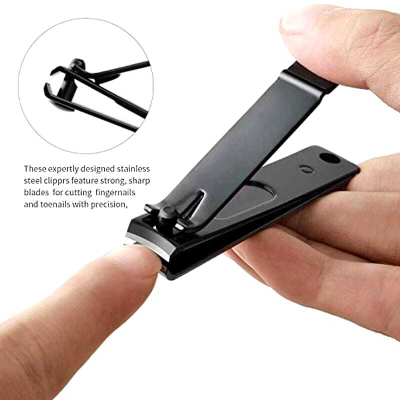 Gunting Kuku HITAM BESAR Baja Ringan Mm