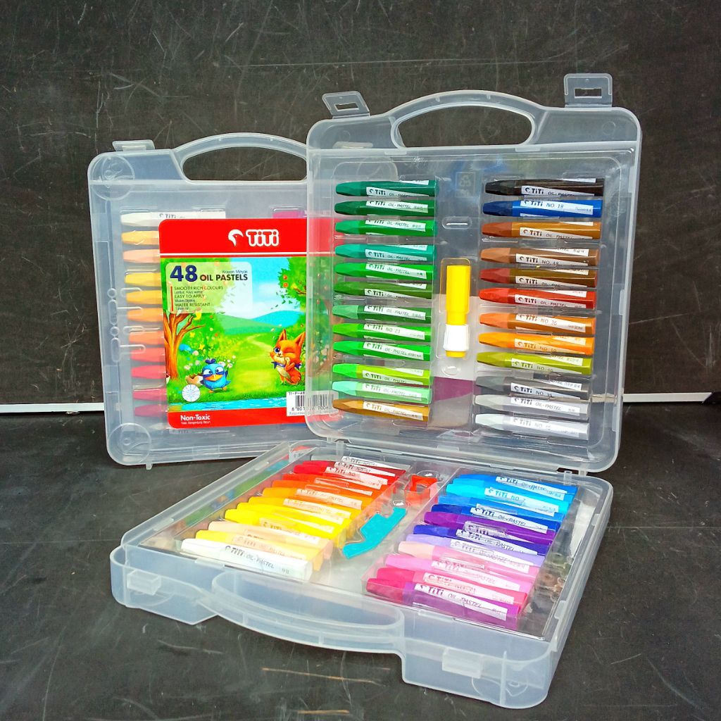

Crayon Oil Pastel Titi 48 Warna ( Set ) [ Original ]