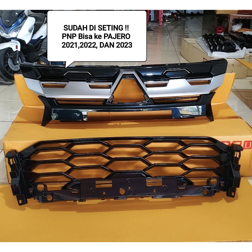 Grill pajero sport 2025 / 2024 terbaru Original Mitsubishi import Thailand