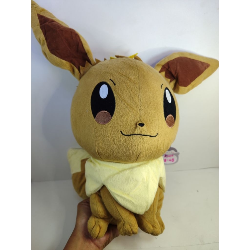 boneka eevee evolution evee pokemon eve uk super jumbo size