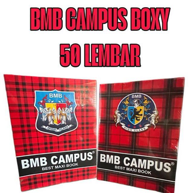 

BUKU BMB CANPUS BOXY ISI 50 LEMBAR