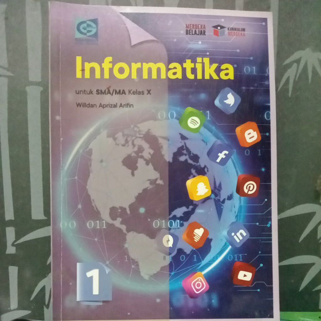 Buku Informatika Kelas 10 Kurikulum Merdeka Grafindo Bekas