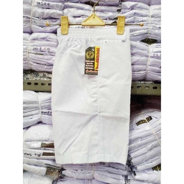 Celana Putih SD / Celana SD Putih Pendek / Celana Putih SD Pendek / Celana Putih SD Pinggang Karet